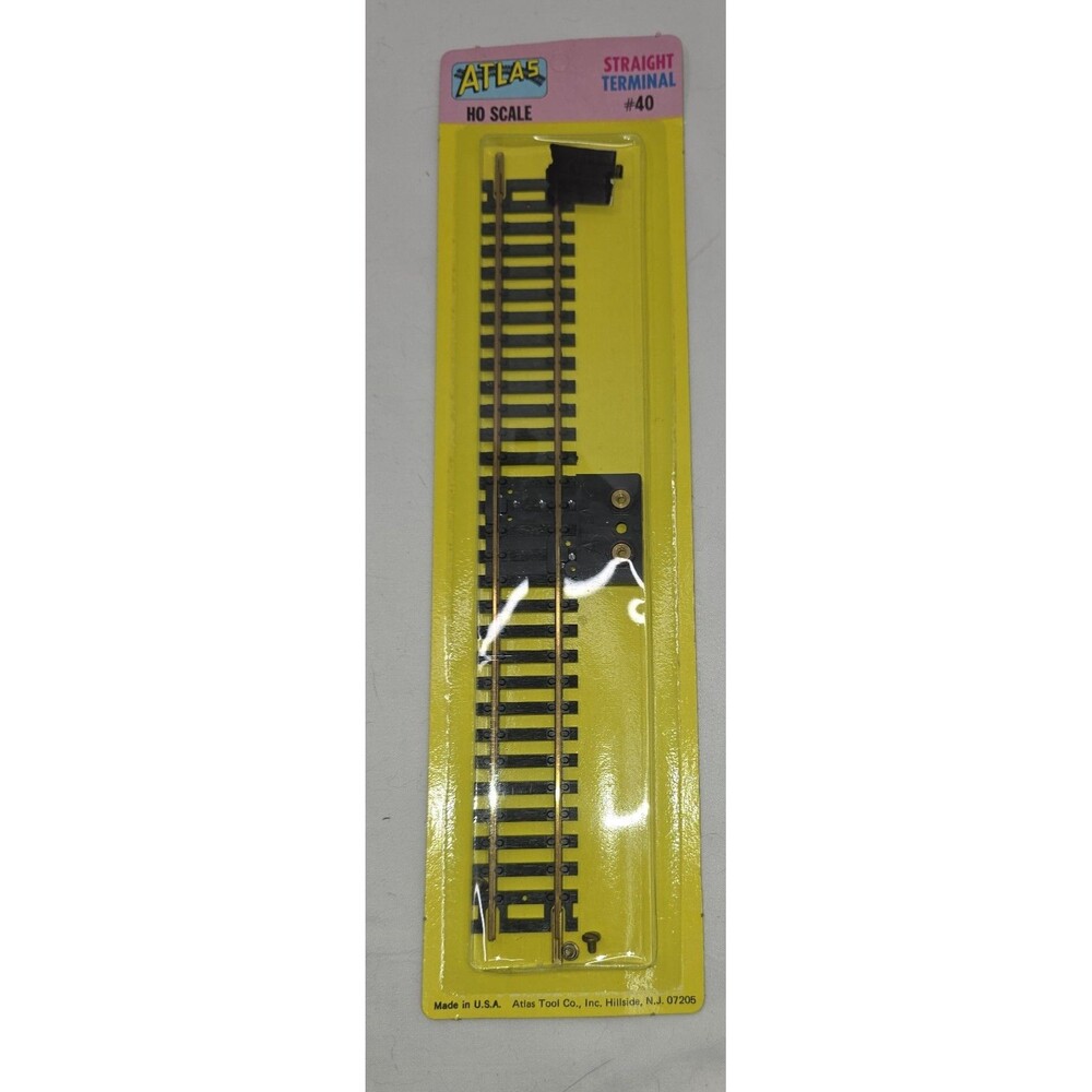 Vintage Model Power #40 9" Terminal Straight Track HO Scale NOS Sealed